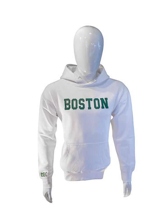 Boston (Banner 18) Hoodie (White)