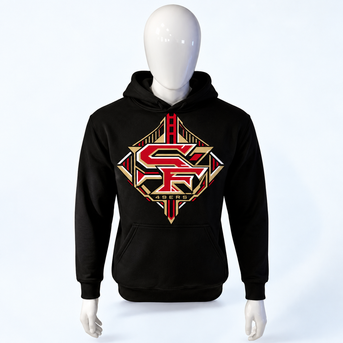 The Ruthless Matrix NFL San Francisco 49ers Hoodie (Golden Gate)