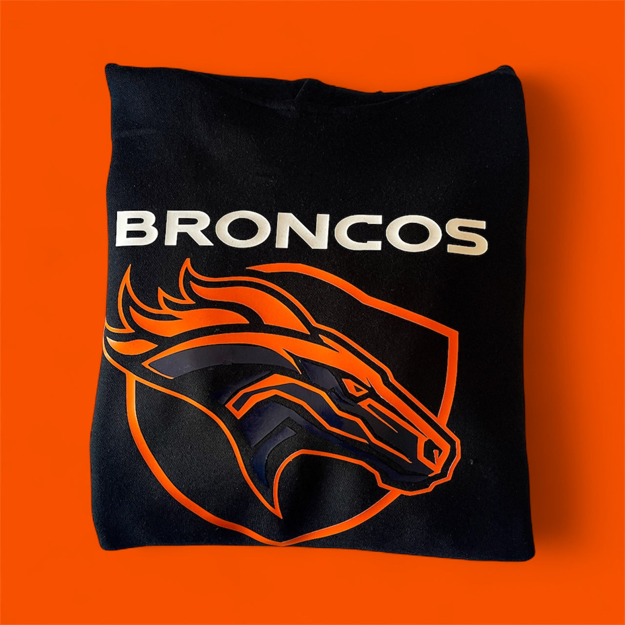 The Ruthless Matrix Denver Broncos Hoodie (White Logo)