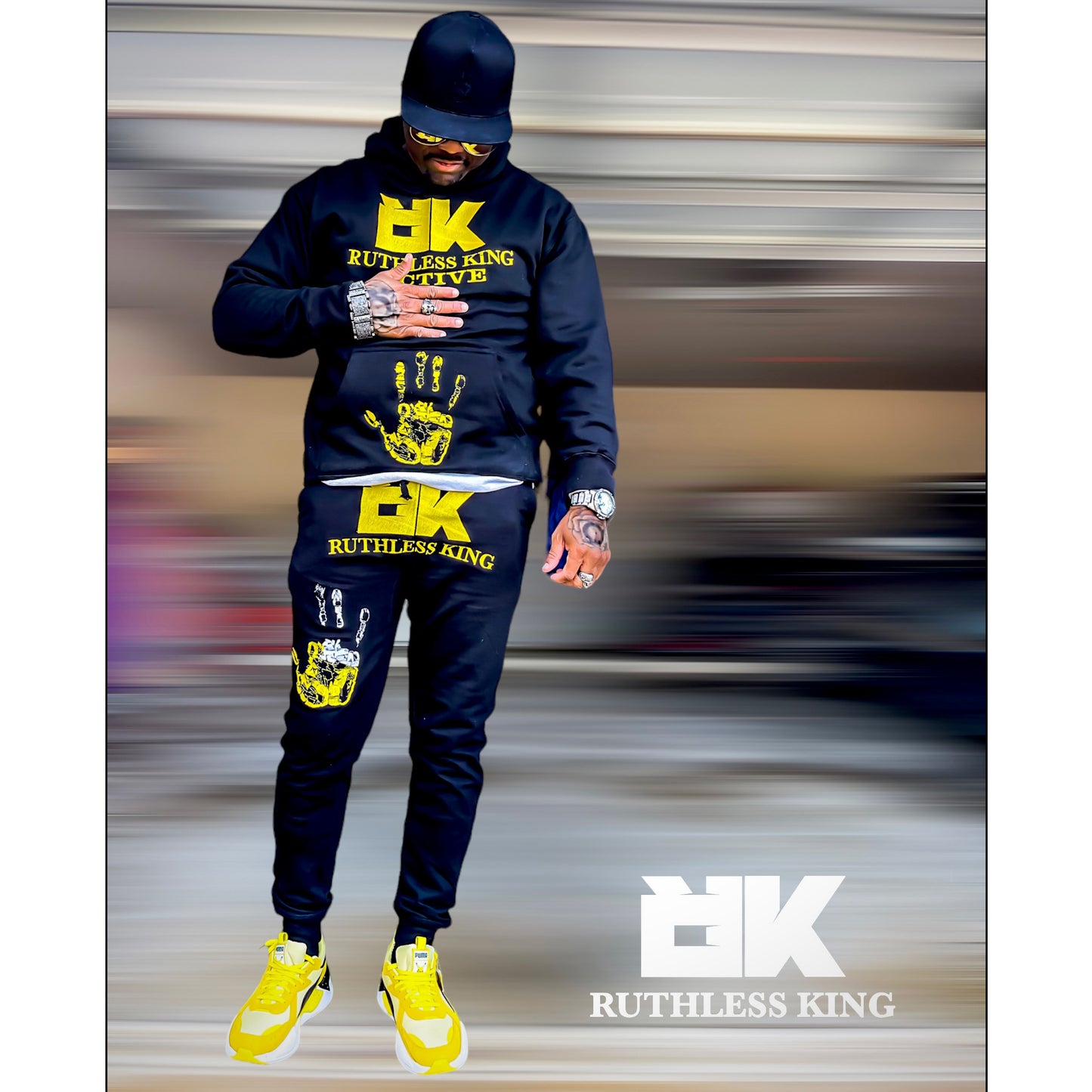 Joggers- RK Active- Yellow